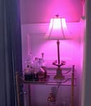 4w LED Golf Ball Purple Light Bulb B15 Clear Glass