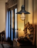 Vintage Industrial Nautical Fishermans Hanging Ceiling Pendant Lamp Shade