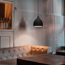 Minimalist Modern Pendant Ceiling Light Black Shade M0140