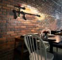 Industrial Steampunk Iron Rustic Vintage Water Pipe Tap Gun Shape Rifle M0158 with 2w T30 & 4w T45
