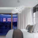 Modern Round Chandelier LED Ring Pendant Ceiling Light Cool White M0171