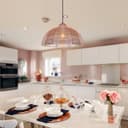 Modern Copper Cage Ceiling Pendant Light M0182