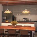 Vintage Glass Ceiling Pendant Light M0180