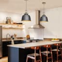Industrial Vintage Brass Ceiling Pendant Light M0179