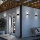 Modern LED Outdoor Wall Light Black Cool White ZLC325CW