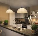 Frosted Opaque Modern Glass Ceiling Pendant Light M0214