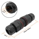 Waterproof IP68 16A Quick Connector 3 Terminal 2P L E N QCS3