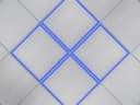 40w LED Recessed Ceiling Panel Frame Border Edge Light Blue 600 X 600 PHFL40WBL