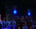 6W LED BLUE Light Bulb B22 Bayonet BC Glass A60