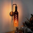 4W LED Decorative Light Bulb Whisky Bottle Yellow Gradient Glass E27 Spiral Filament