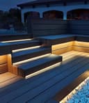 IP65 Water Proof Outdoor & Indoor LED Strip Light Tape Warm White Continuous COB Illumination 5 Metres 12v