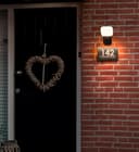 Modern 12W LED Black Outdoor Wall Light  Adjustable Warm White ZLC353BWW