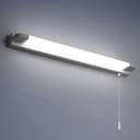 7w LED Bathroom Mirror Wall Light With Pull Cord Cool White 6500k IP44 ML17