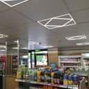 64w Border Line LED Diamond Panel 600 X 600 Recessed Ceiling Light 6500K PHFL64W02