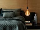 6W Pear Shape Antique Vintage LED E27 Smoked Glass Dimmable PS160DIM