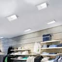 LED Rectangular Retail Ceiling Downlight Cool White 6000k Adjustable Beam Angle Recessed CDAS03