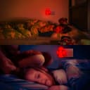 1W LED Night Light with Auto Sensor Red Ladybug Plug In Dusk to Dawn A62R