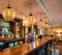Modern Vintage Glass Globe Pendant Light M0207