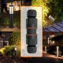 Waterproof IP68 16A Quick Connector 3 Terminal 2P L E N QCS3