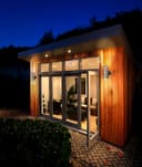 2 X Modern Outdoor Stainless Steel Double Wall Light ZLC03