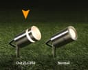 Garden Outdoor Spike Light Stainless Steel Clear Diffuser IP65 Ground Pathway Lighting 240v ZLC352