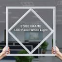 64w Border Line LED Diamond Panel 600 X 600 Recessed Ceiling Light 6500K PHFL64W02