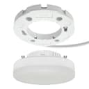 3w LED GX53 Under Cabinet Round Light Fitting Replaceable Bulb Cool White