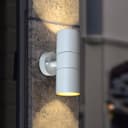 Stainless Steel MATT WHITE Up Down IP65 Outdoor Garden Light ZLC059W