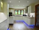 4 x 30cm Plug In LED Beautiful BLUE Under Kitchen Cupboard Cabinet Strip Light
