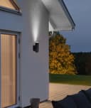 Single Outdoor Wall Light Black Stainless Steel IP65 ZLC076B