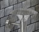 5w Modern Stainless Steel LED Outdoor Garden Wall Light Cool White ZLC040CW 