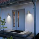 Single Outdoor Wall with PIR Movement Sensor Stainless Steel