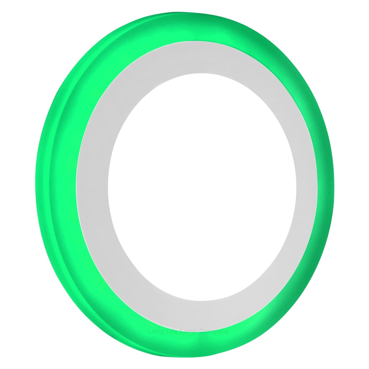 12w Round Recessed LED Ceiling Panel Light Dual Colour Cool White/Green Ring