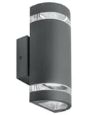 Modern Outdoor Double Wall Light ZLC336B