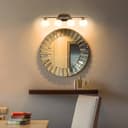 Modern Indoor 4 Frosted Glass Globe Scone Chrome Wall Light H3081 With LED G9 Warm White