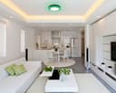 18w LED Ceiling Light Cool White with Green Ambient Ring Surface Mount 