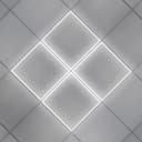 48w Ceiling Edge Lit LED Panel 600 x 600 Recessed Border Frame Light 6500K PHFL48WCW
