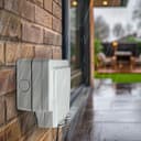13A 2 Gang Weatherproof Double Outdoor Switched DP Socket IP66 ODS1
