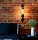 Vintage Industrial Rustic Copper Steampunk Wall Light 