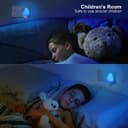 Automatic Blue LED Night Light Plug In Energy Saving Dusk 2 Dawn 
