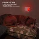 Automatic Red LED Night Light Plug In Energy Saving Dusk 2 Dawn 