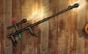 Industrial Steampunk Iron Rustic Vintage Water Pipe Tap Gun Shape Rifle M0158 with 2w T30 & 4w T45