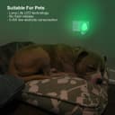 Automatic Green LED Night Light Plug In Energy Saving Dusk 2 Dawn 