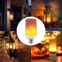 LED Flicker Effect Fire Flame Light Bulb E27 Simulated 3 Mode Mood Lamp