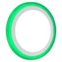 18w LED Round Recessed Ceiling Panel Light Dual Colour Cool White Green Ring 