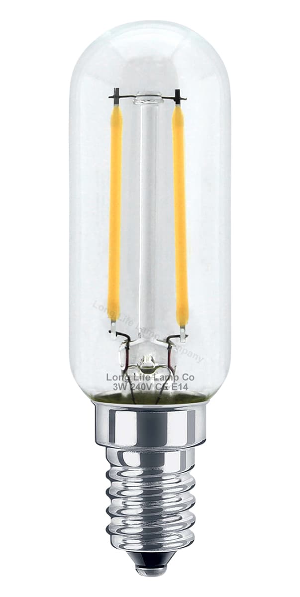 3w LED Cooker Hood Light Bulb E14 Small Edison Screw 35w Equivalent Warm White