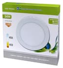 24w LED Round Surface Mount Ceiling Panel Light 6500K 