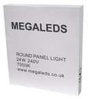 24w LED Round Recessed Ceiling Panel Light Ultra Slim Cool White