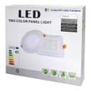 18w LED Ceiling Light Cool White with Red Ambient Ring Surface Mount 