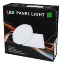 6w + 3w Square LED Ceiling Light Recessed Panel Dual Colour Cool White/Green